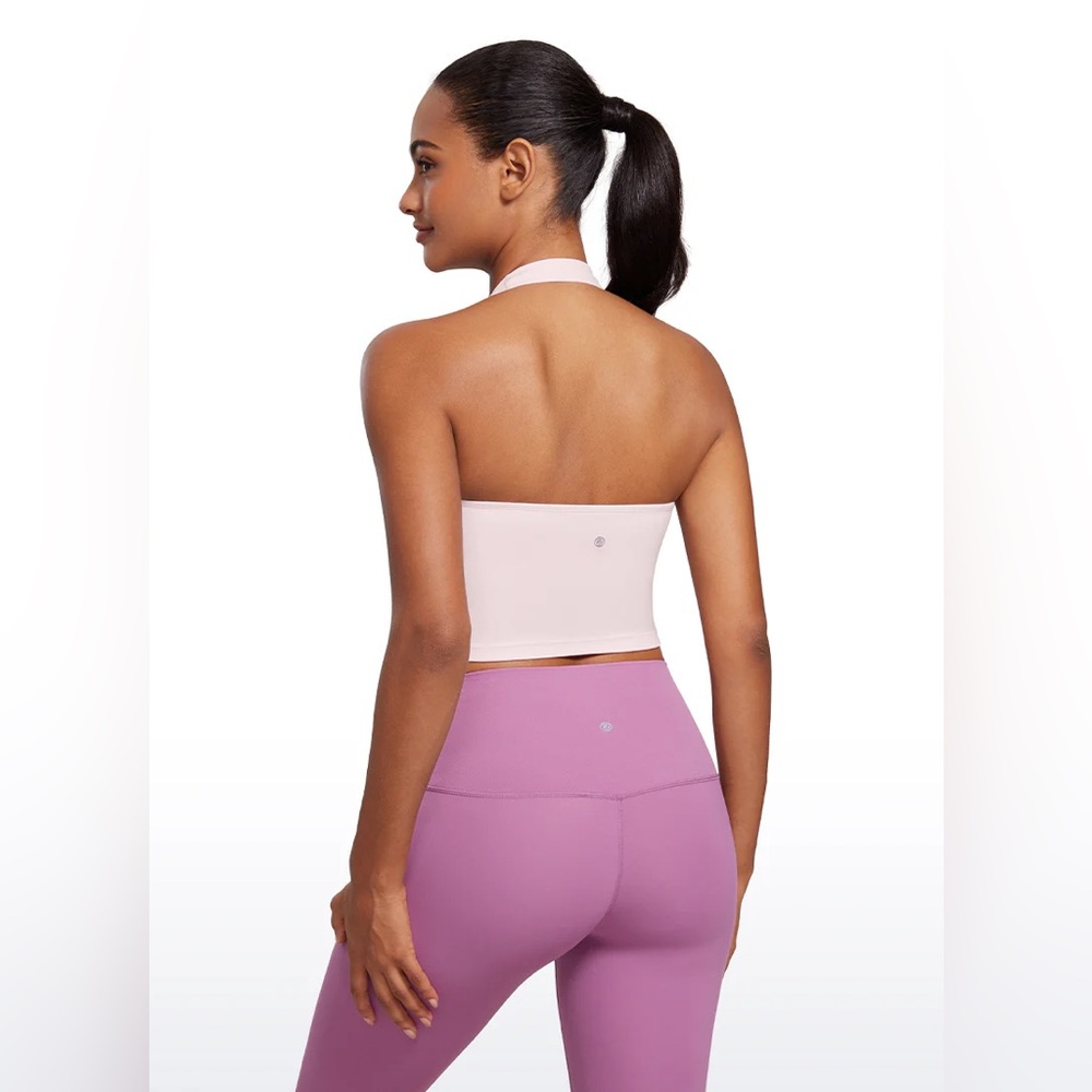 Butterluxe Built in Bra Halter Tank